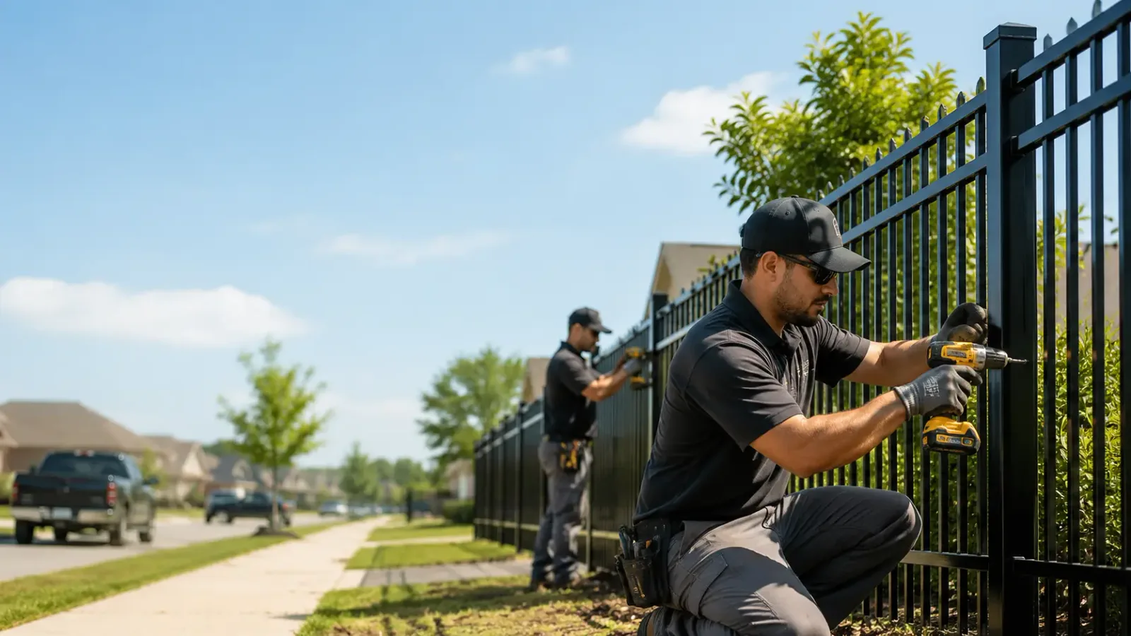 Metal Fence Installation in Weaver, AL